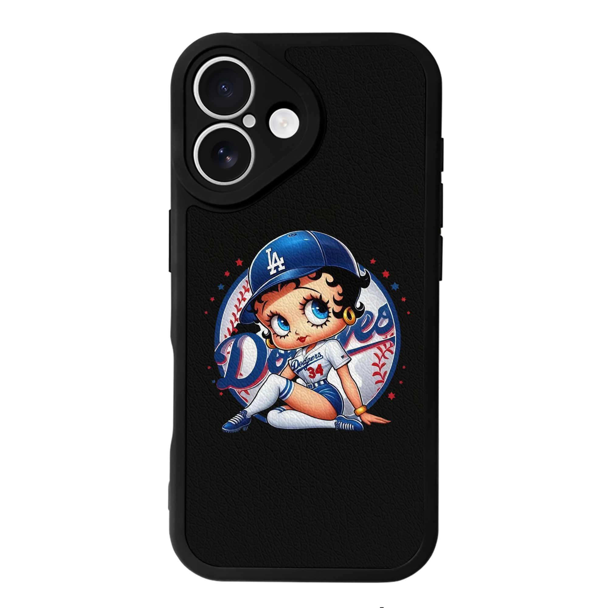  IPhone 16 Silicone Leather Case – UV Print, Lambskin Texture – Perfect Fit, Wireless Charging Compatible, Scratch Resistant, Precise Cutouts – Stylish Protection For IPhone 16